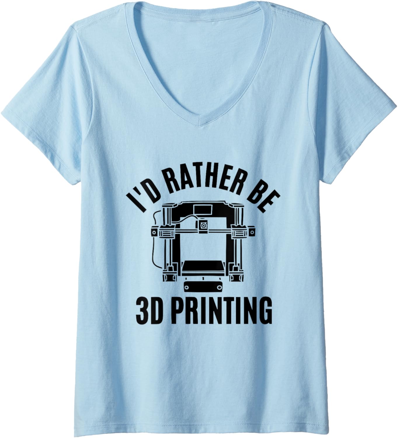 Womens Funny 3D Printing Hobby 3D Printer Enthusiast Cool 3D Print V