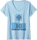 3D Printing Extruder With Nozzle Filament 3D Printers V Neck