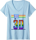 3D Printing Rainbow Pride Flag I Love 3D Printers Lgbtq V Neck