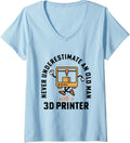 Womens 3D Printing Old Man With A 3D Printer 3D Filament V