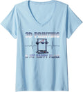 Womens 3D Printing Is My Happy Place Funny Women 3D Printing Love