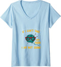 Womens If I can\u2019t take my Yarn, I am not going. V-Neck