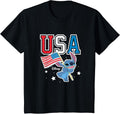 Kids Lilo Stitch Usa Patriotic Flag With Stars