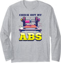 3D Printer Accessories Check Out My Abs Long Sleeve