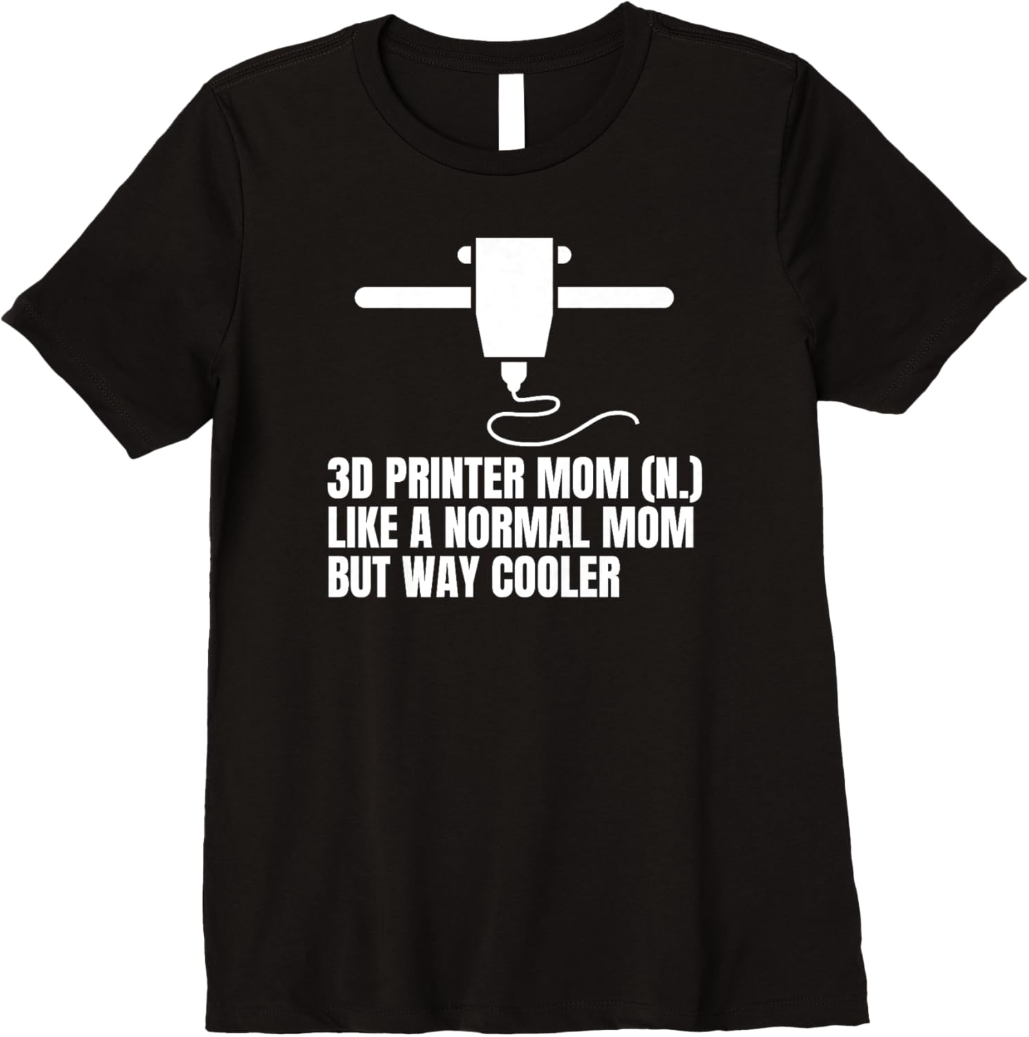 Womens 3D Printing Mom Definition Mothers Day 3D Printing Printer Premium