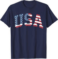 Usa Shirt Women Men Kids Patriotic American Flag 4Th Of July