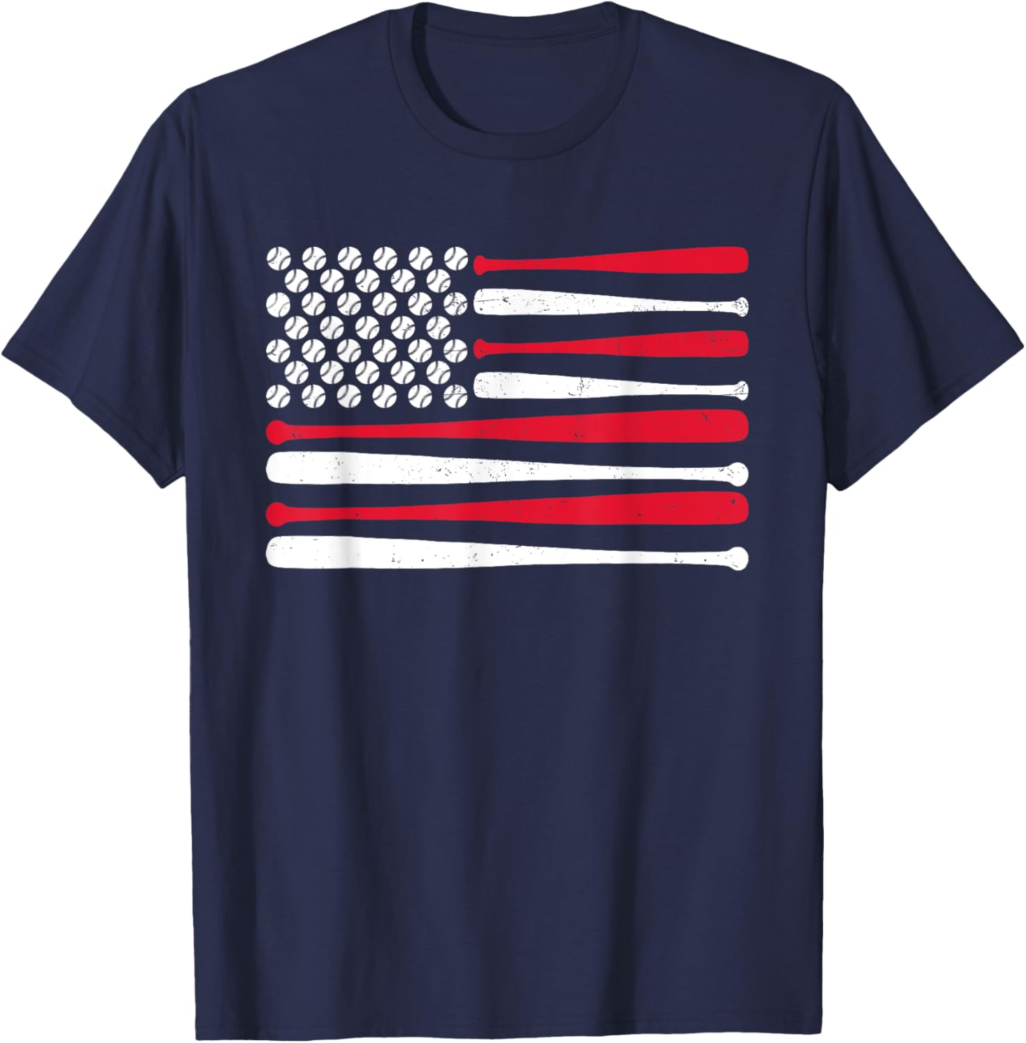 American Flag Baseball Usa Vintage Baseball Sport Fan