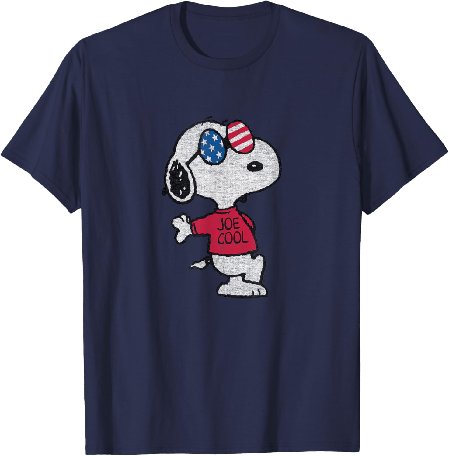 Peanuts Snoopy Joe Cool American Flag Sunglasses