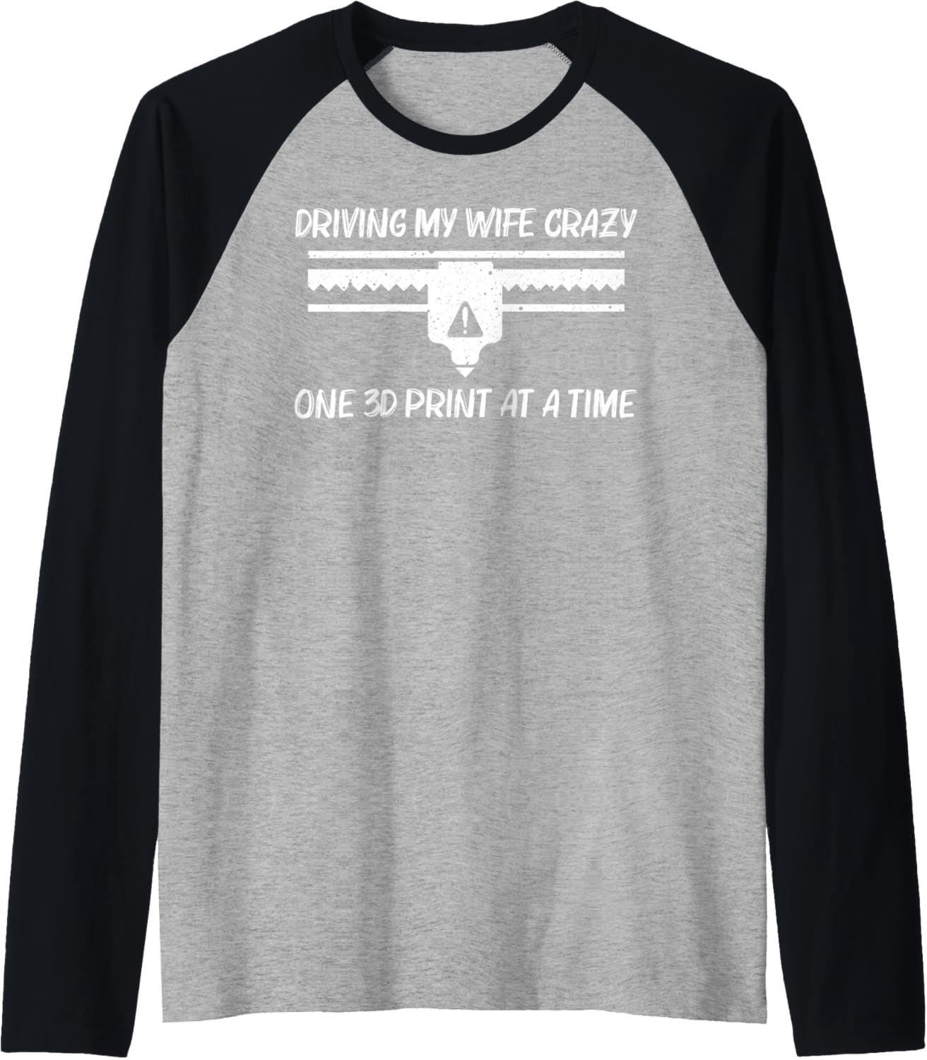 Cool 3D Printing Men Dad 3D Printer Lovers Print Geeks Raglan Baseball