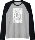 3D Im Printers Because Flat Objects Are Boring 3D Printer Raglan Baseball