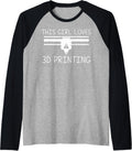 Cool 3D Printing Girls Kid 3D Printer Lovers Print Geeks Raglan Baseball