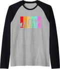 Funny Printer Evolution 3D Printing Raglan Baseball Tee