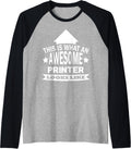 This Is What An Awesome Printer Looks Like Raglan Baseball Tee