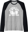 3D Printer By Day Best Dad By Night Fathers Day Raglan Baseball