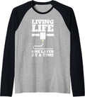 3D Printing Art Men Women 3D Printing Printer Lover Raglan Baseball Tee