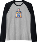 3D Printer Accessories Clock 3D Printer Raglan Baseball Tee