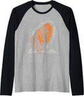 Proud Native American Job Printer Technician Raglan Baseball Tee
