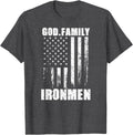 Cherryville Ironmen God Family Vintage Usa Flag