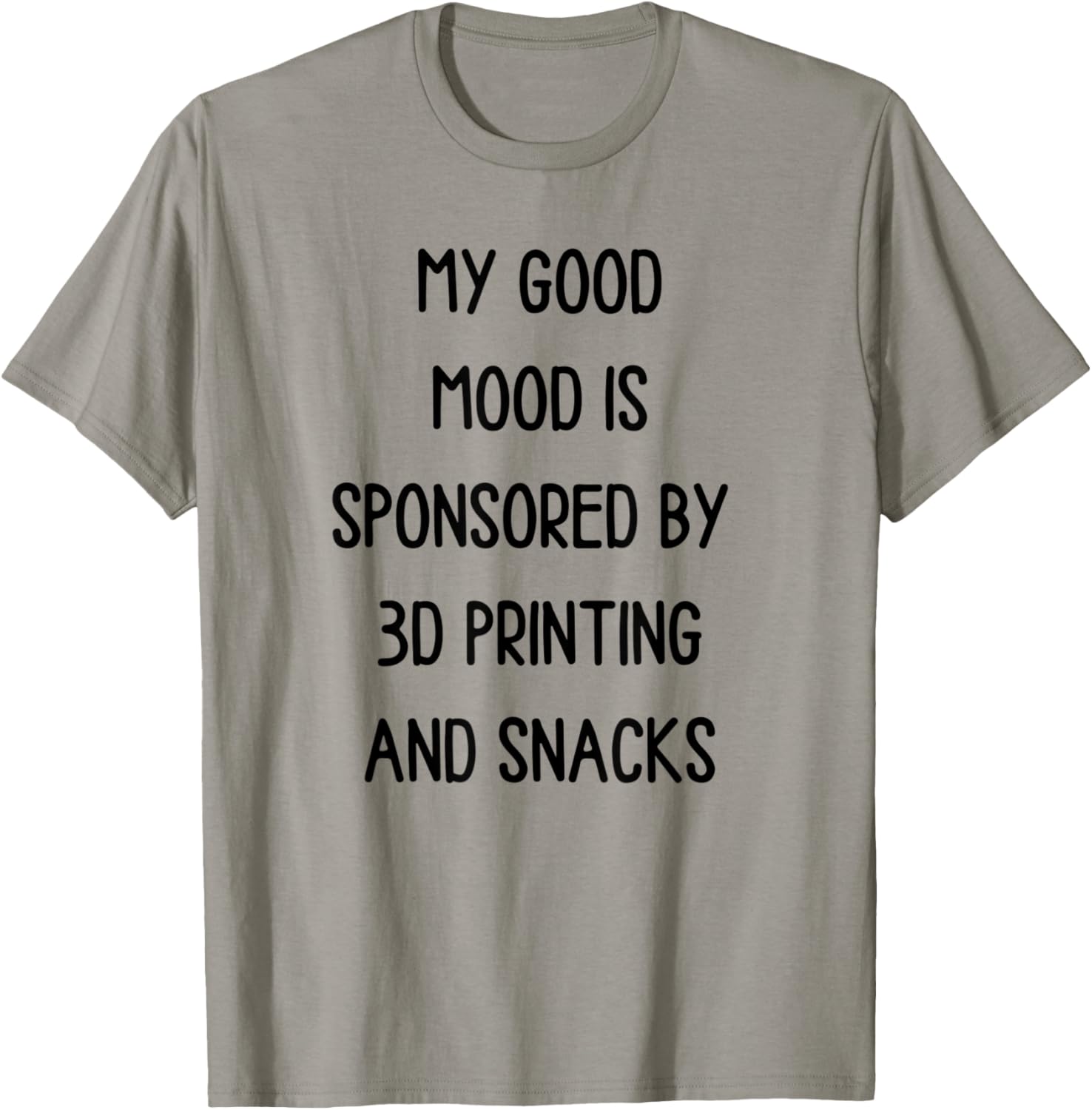 My Good Mood Is Sponsored By 3D Printing Snacks