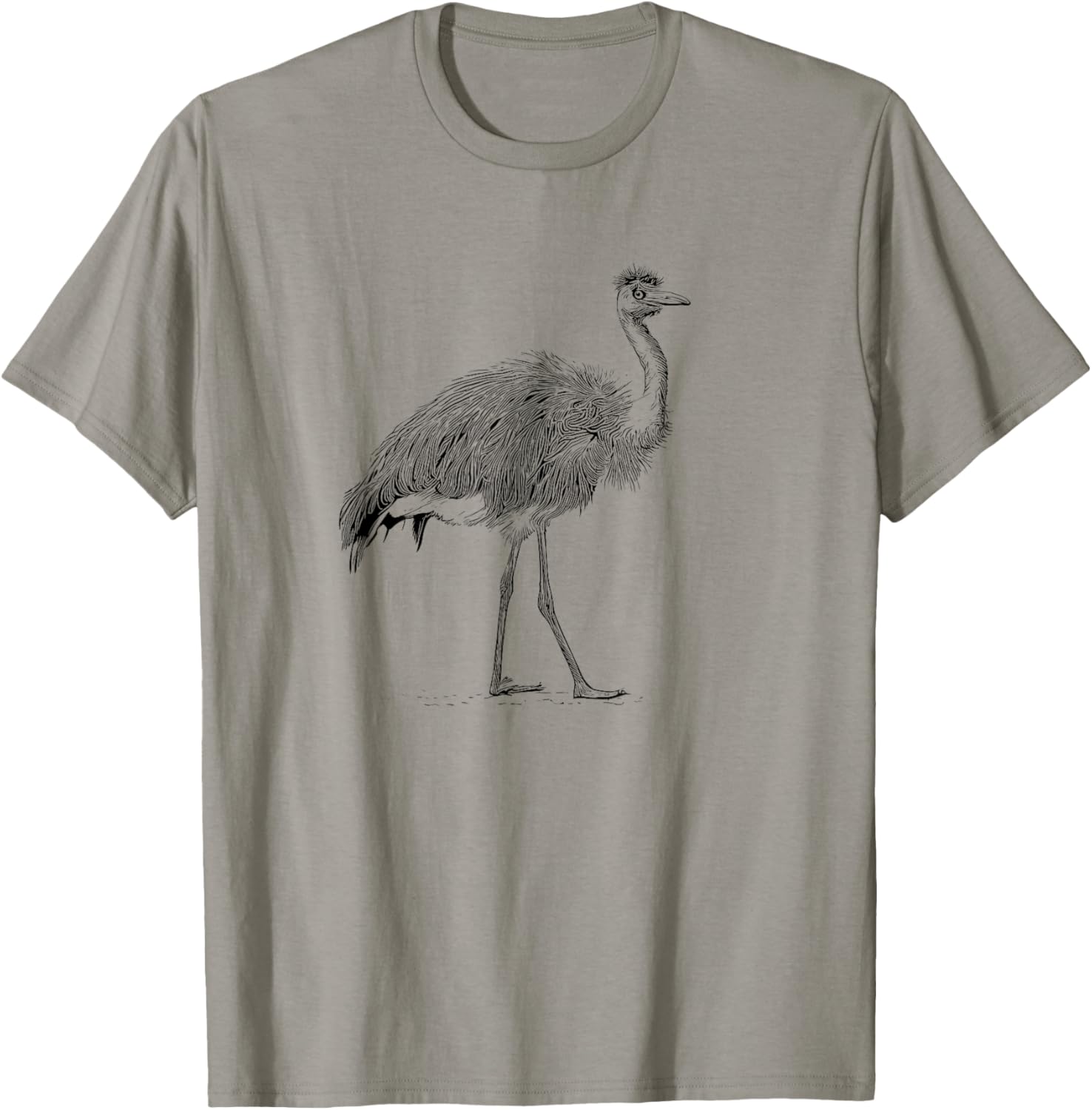 Zookeeper Retro Illustration Vintage Flightless Emu Lover
