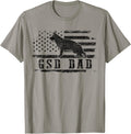 Gsd Dad Distressed American Flag German Shepherd Dog