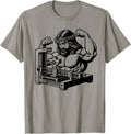 Swole Jesus Christ Printing A Figure Of Himself 3D Printer