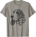 Basset Hound American Flag Usa 4Th Of July Dog Design