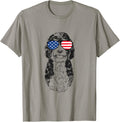 4Th Of July Bernedoodle Doodle Dog Patriotic Usa Sunglasses