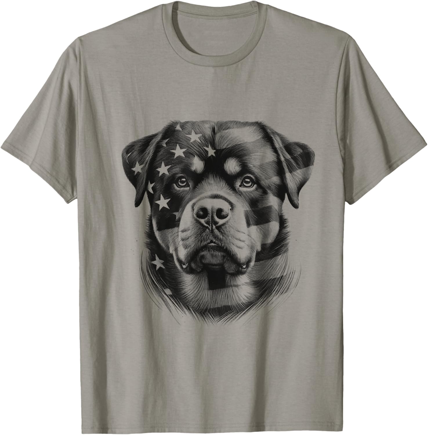 Rottweiler Rottie Dog American Flag 4Th Of July Design Idea