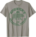 National Parks Bear Hiking Travel Camping Outdoors Retro Usa
