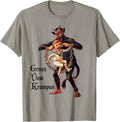 Santi Claus Tee Greetings From Gruss Vom Krampus T Shirt Unisex Adult