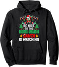 Be Nice To Printer Operator Santa Christmas Pullover Hoodie