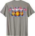 On Back Patriotic Beer American Flag Usa Merica 4Th Of July