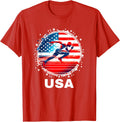 Usa Team Track And Field Shirt For Men Women Kids Track