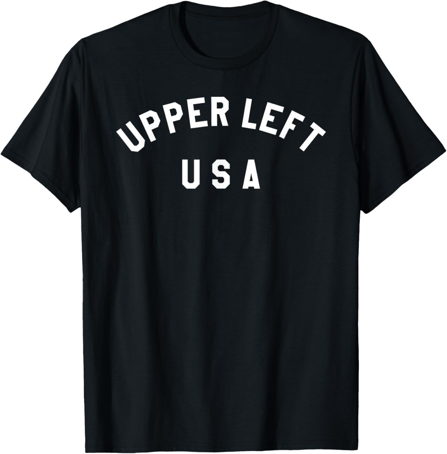 Upper Left Usa T Shirt