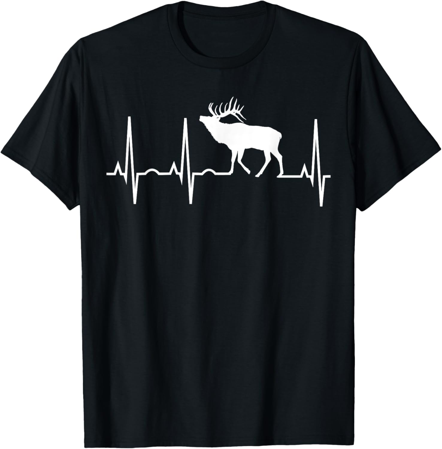 Elk Heartbeat Shirt Best Elk Lover T Shirt Men Women Kids
