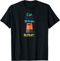 Eat Sleep 3D Print Repeat Sla 3D Printer Printing Maker Pla