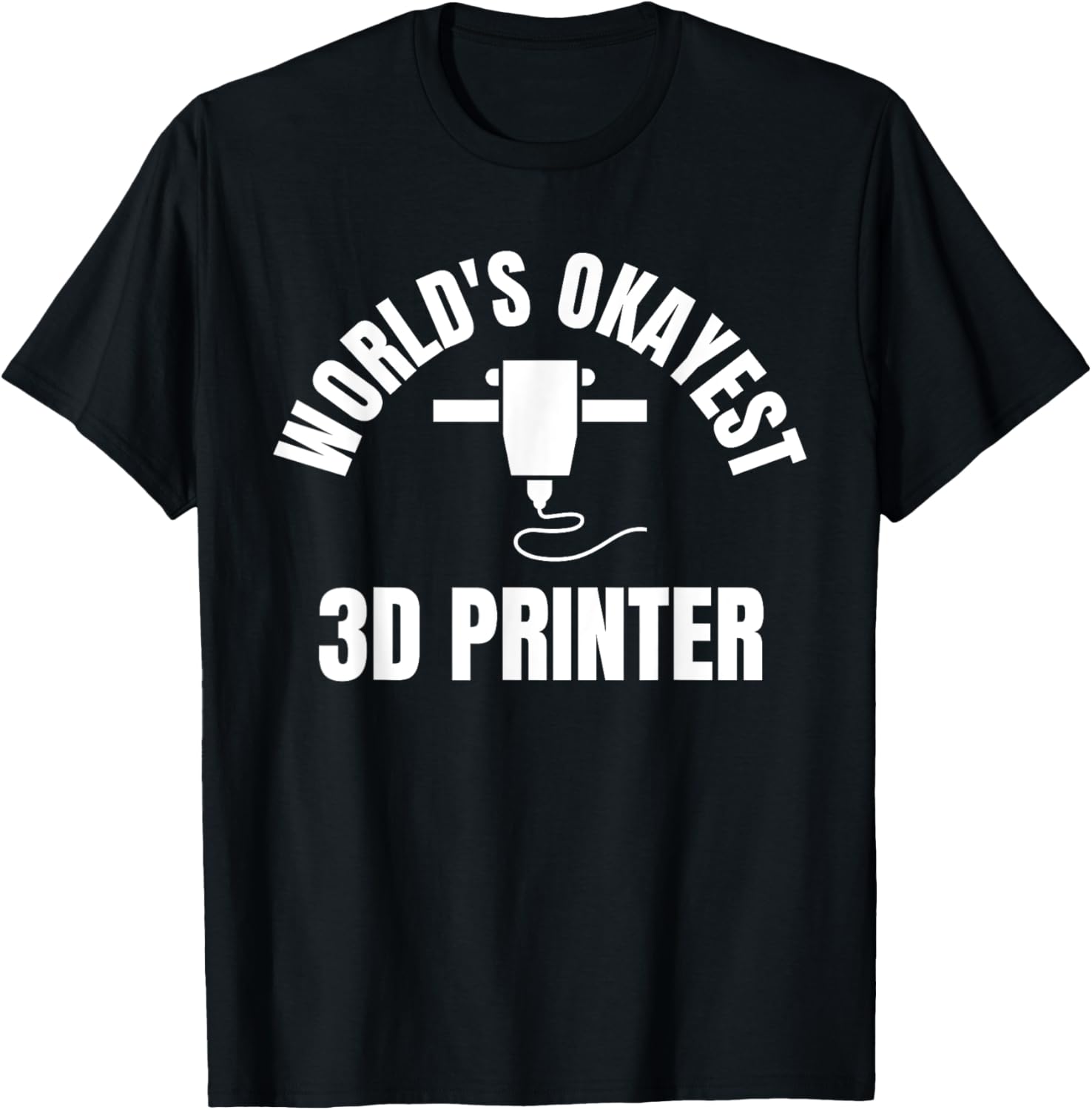 Worlds Okayest 3D Printer Printing