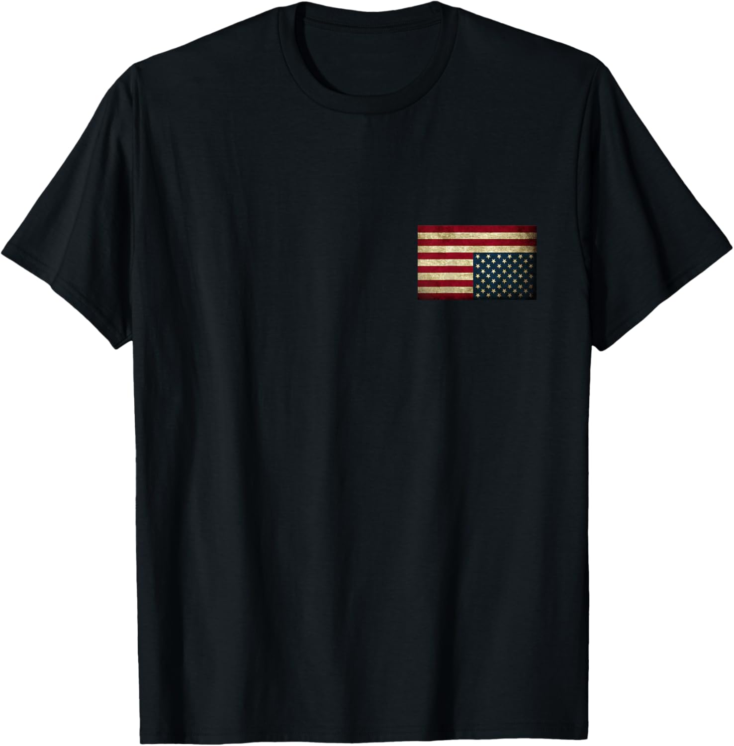 Distressed Upside Down American Flag Shirt For Protests