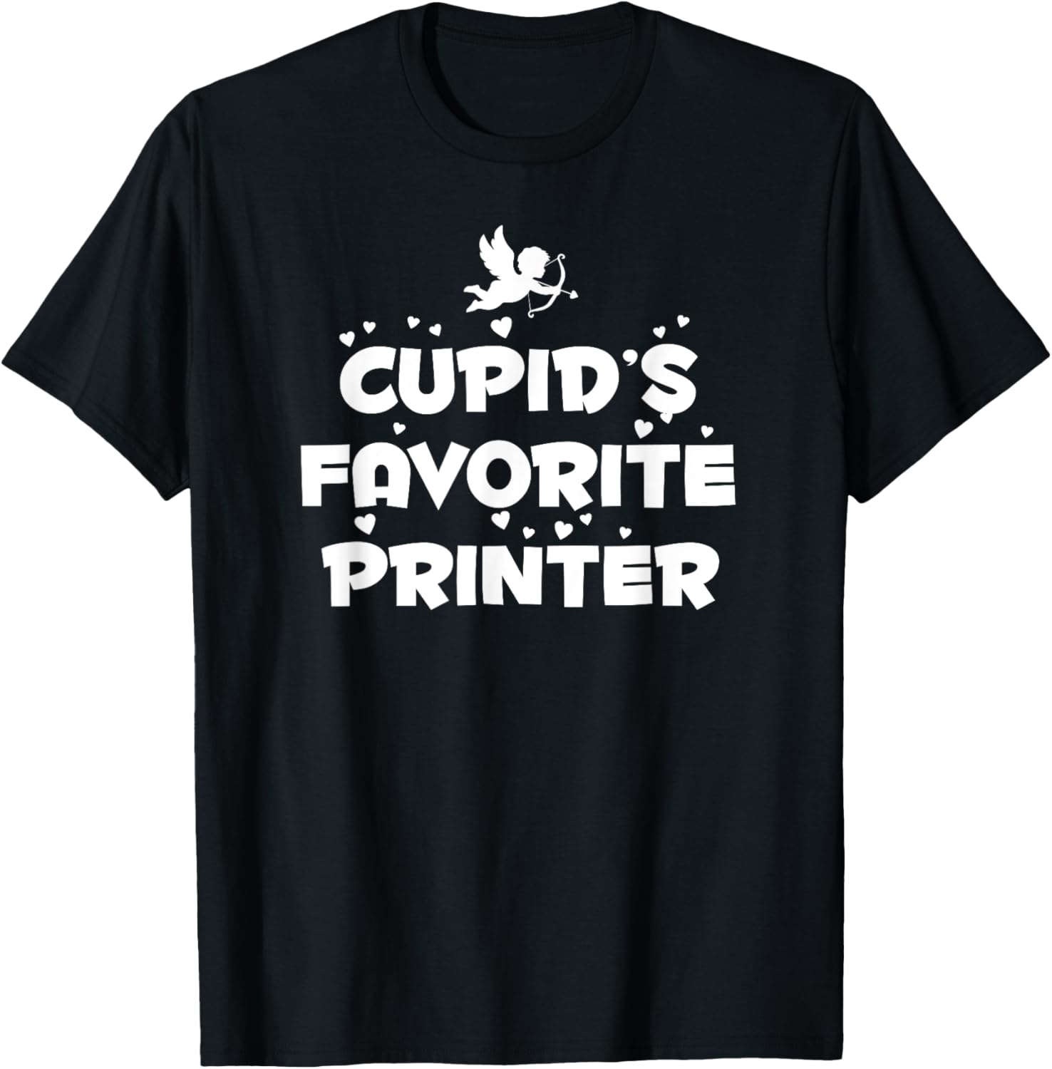Cupids Favorite Printer Funny Valentines Day