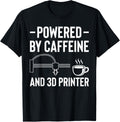 Powered By Caffeine And 3D Printer Printing