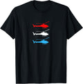 Red White And Blue Usa Helicopters