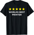 Five Star Worlds Best Printer Rating Word Design