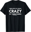 Fiber artist by choice crazy by yarn fumes
