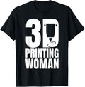 3D Printing Woman 3D Printer Printing