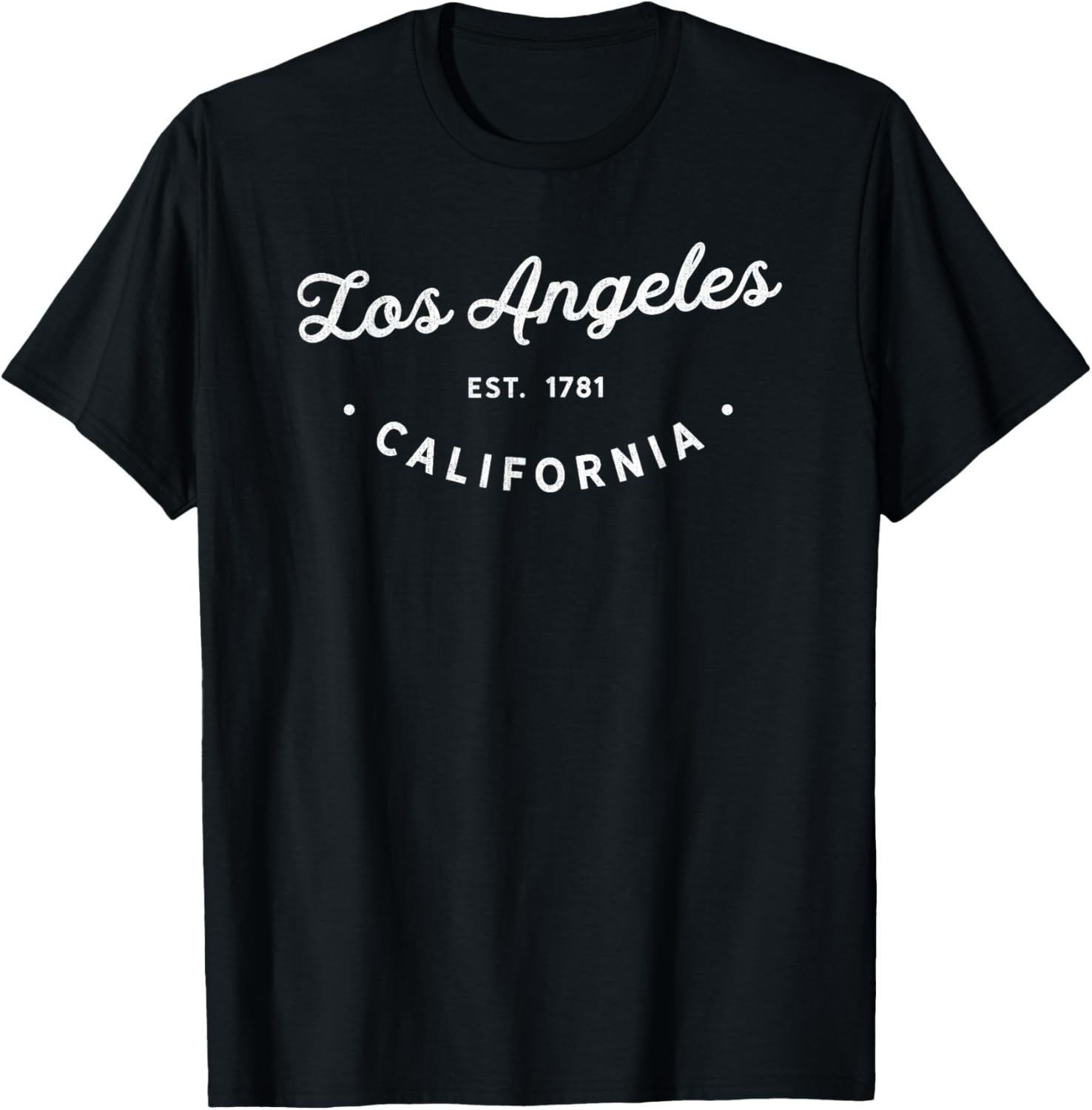 Classic Retro Vintage Los Angeles California La 1781 Usa