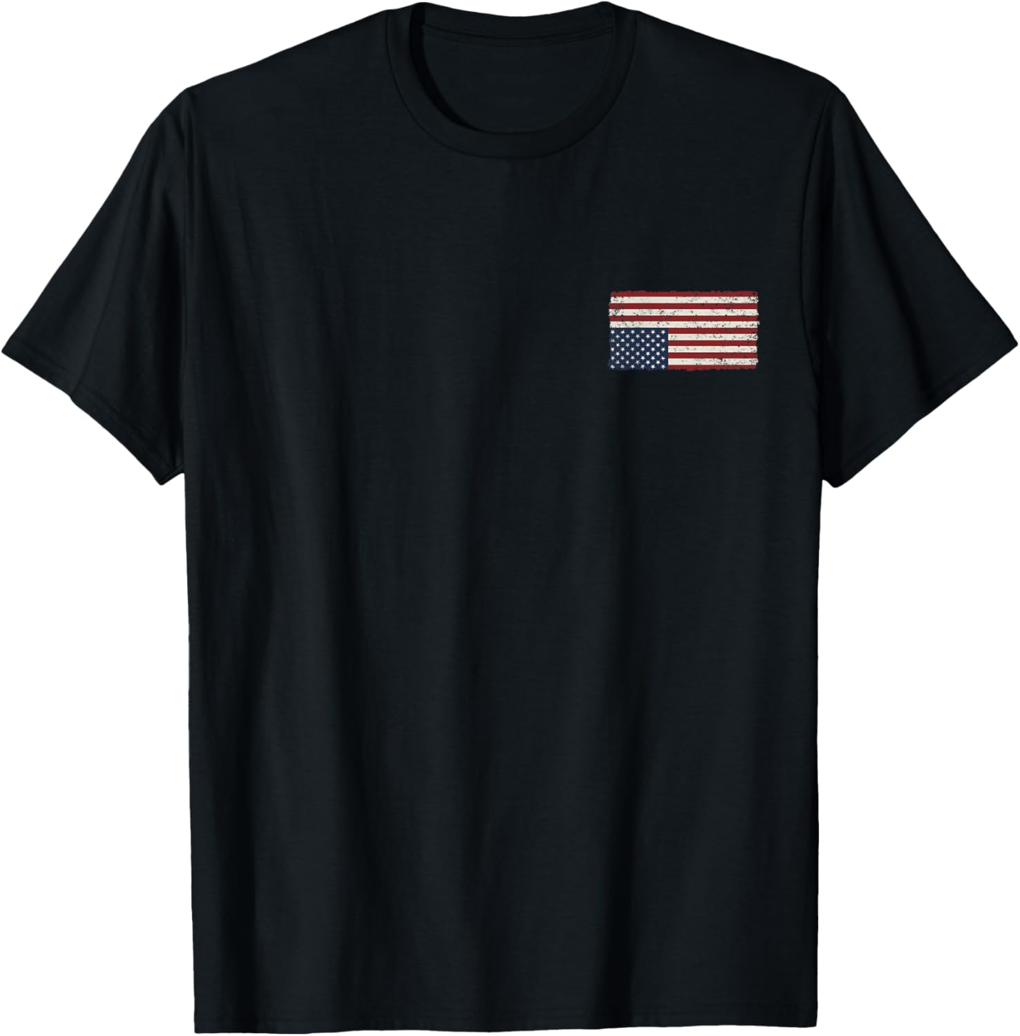 Upside Down American Flag Distressed For Protests