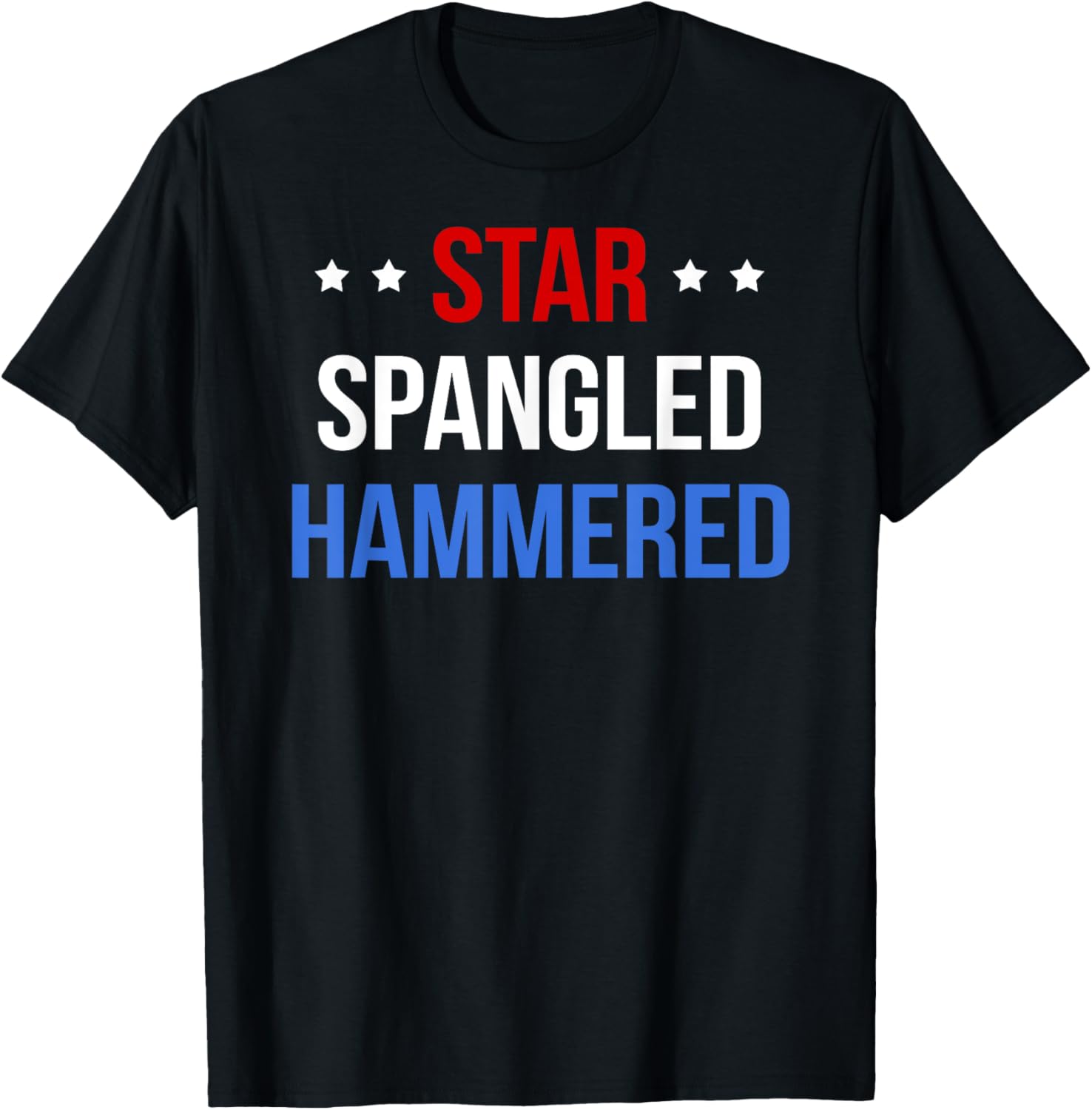 Funny 4Th Of July Star Spangled Hammered Shirt