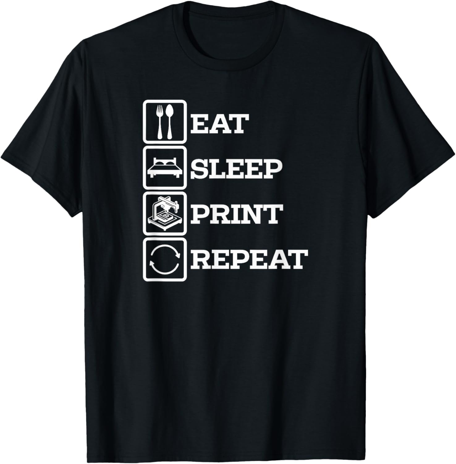 3D Printer Accessories Eat Print Sleep Repeat