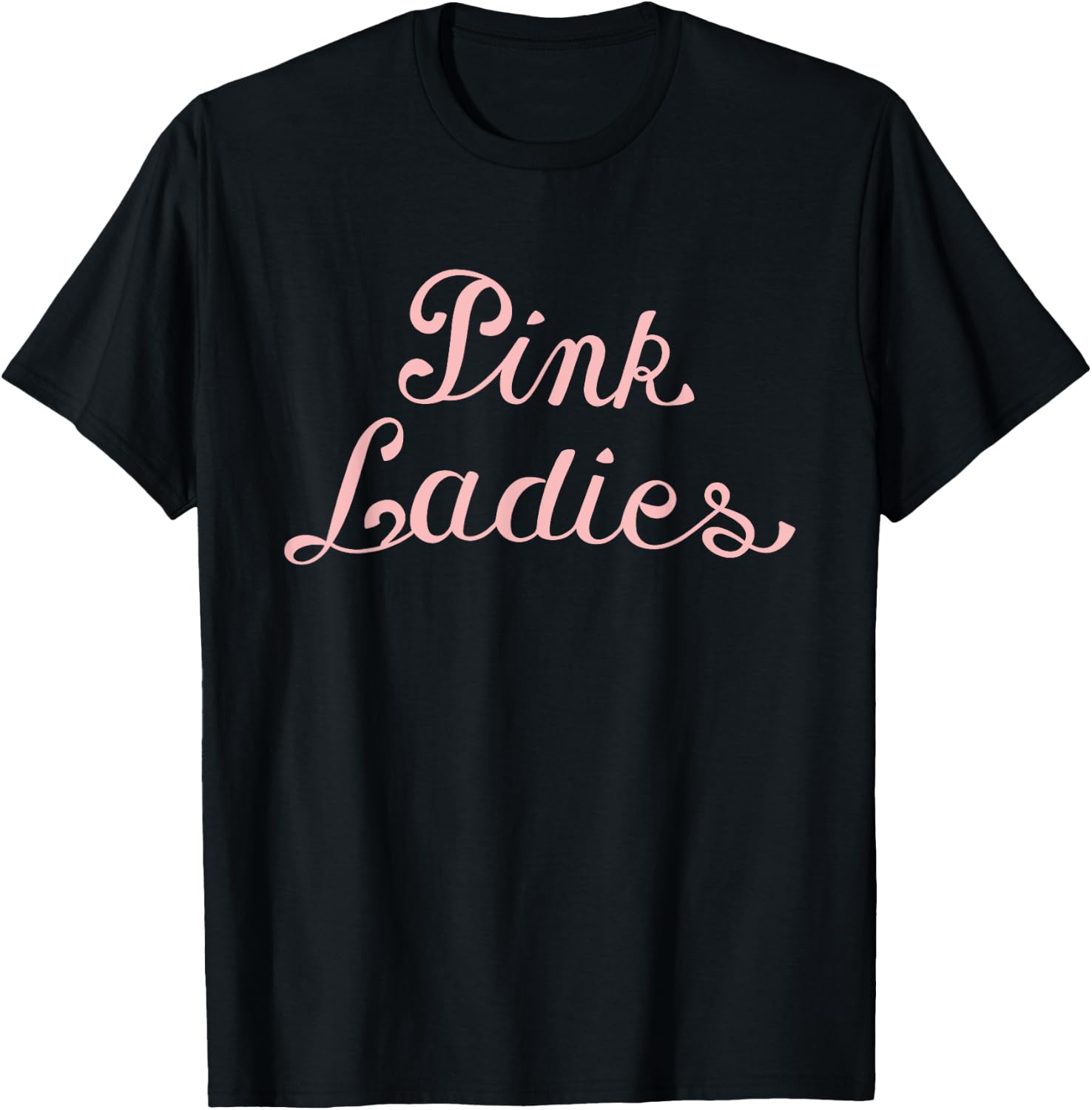 Retro Pink Ladies Font Shirt 300